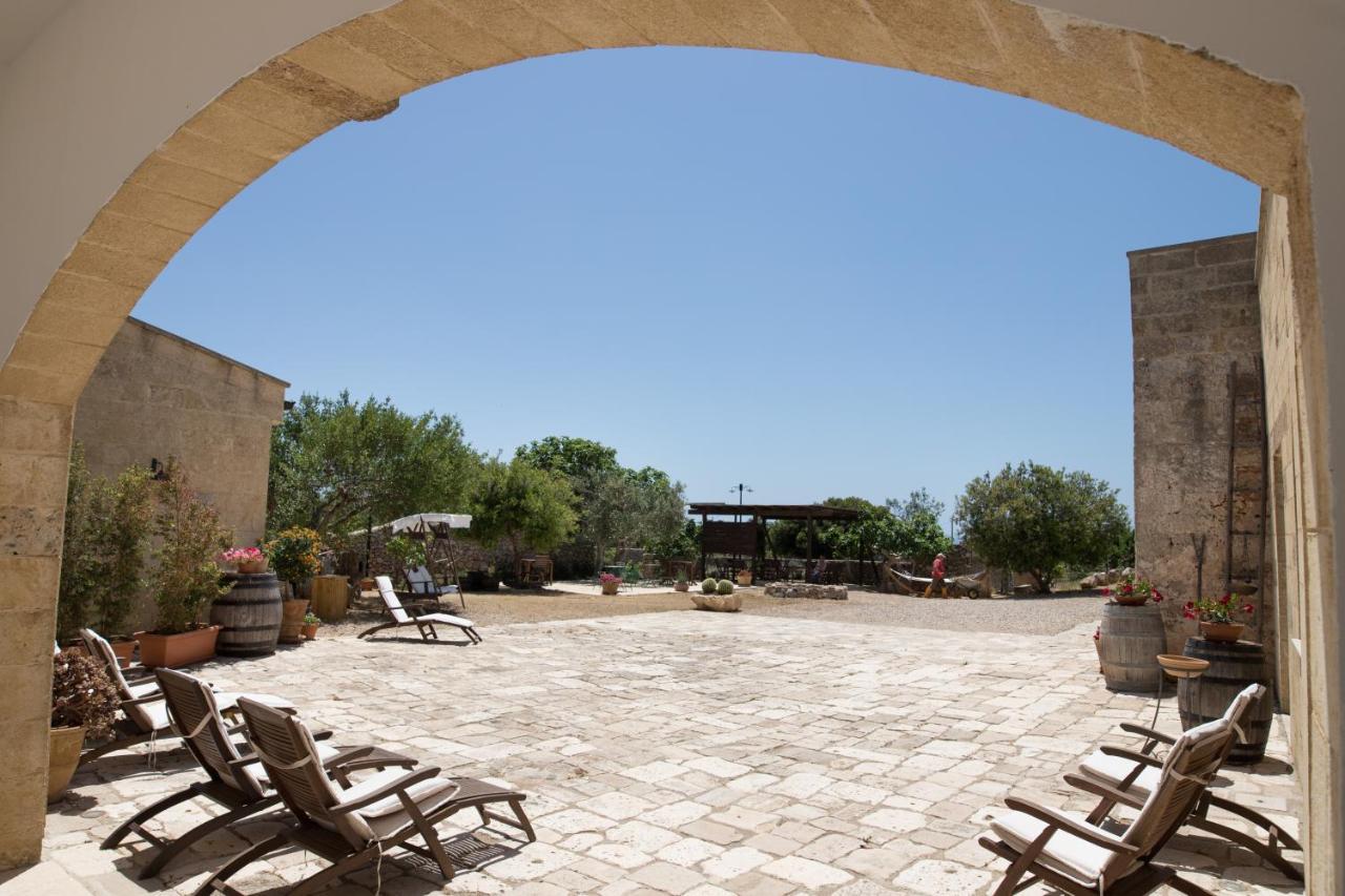 Antica Masseria Ficazzana - Tenuta Marina Di Pescoluse Bagian luar foto